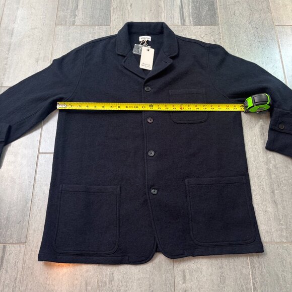 Hartford Alternative Classics Wool Jacket Blazer Coat Navy Blue XXL NWT - Picture 6 of 8
